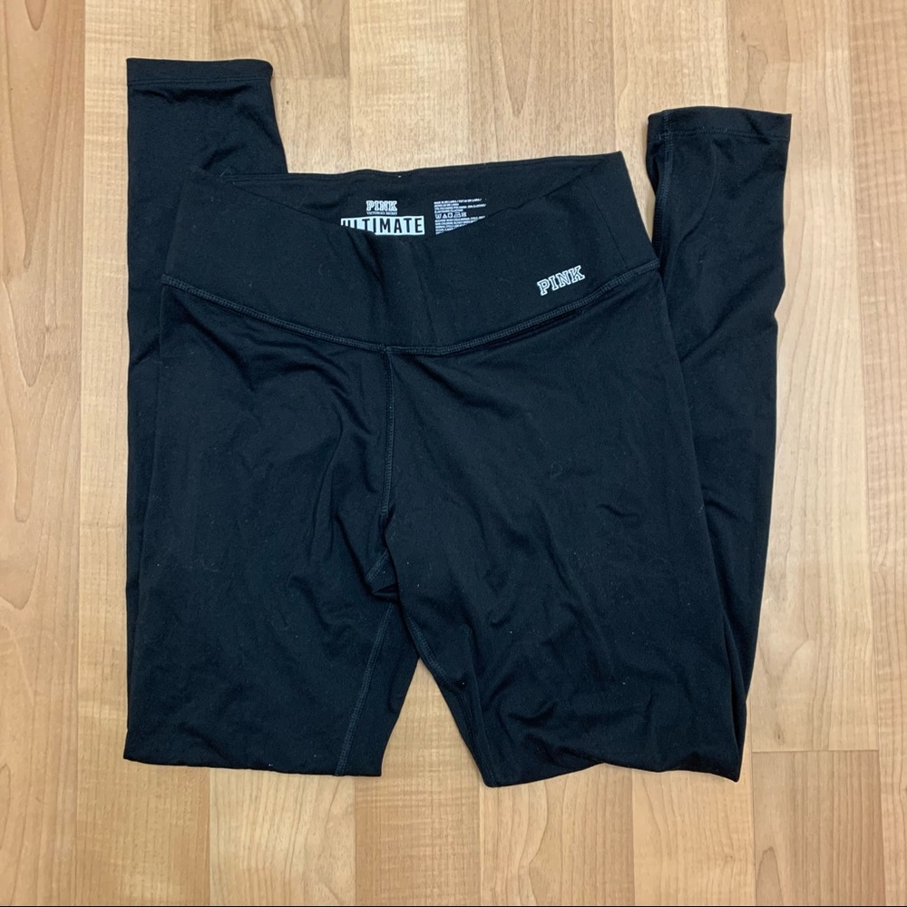 VS PINK Ultimate All Black Leggings